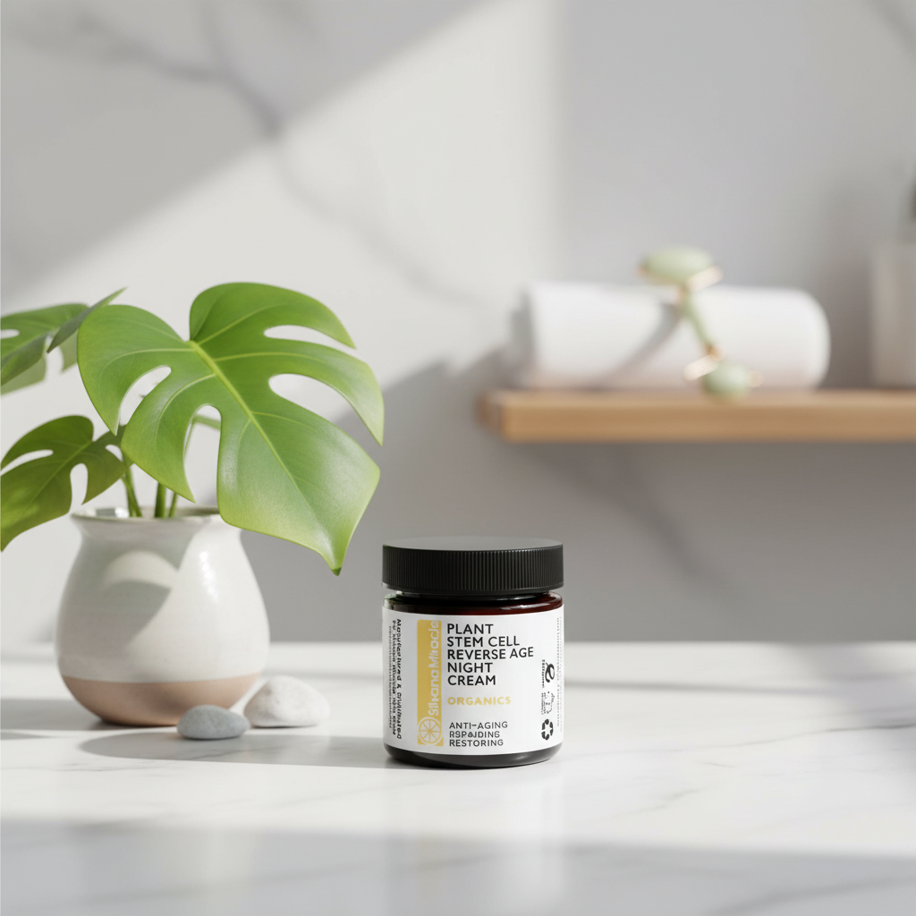 Plant Stem Cell Night Cream /Youthful Skin Texture / Hydrating 1.7 oz