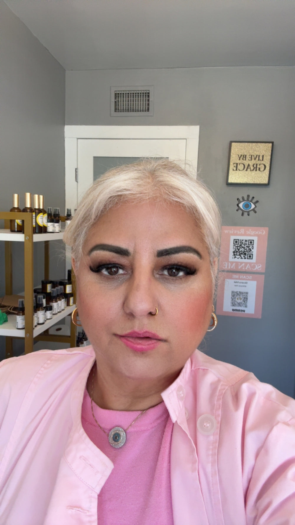 She's 62. This is her skin.