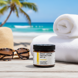 Daily Sun Lotion Protection lightweight non greasy no white residue SPF 35  2 oz